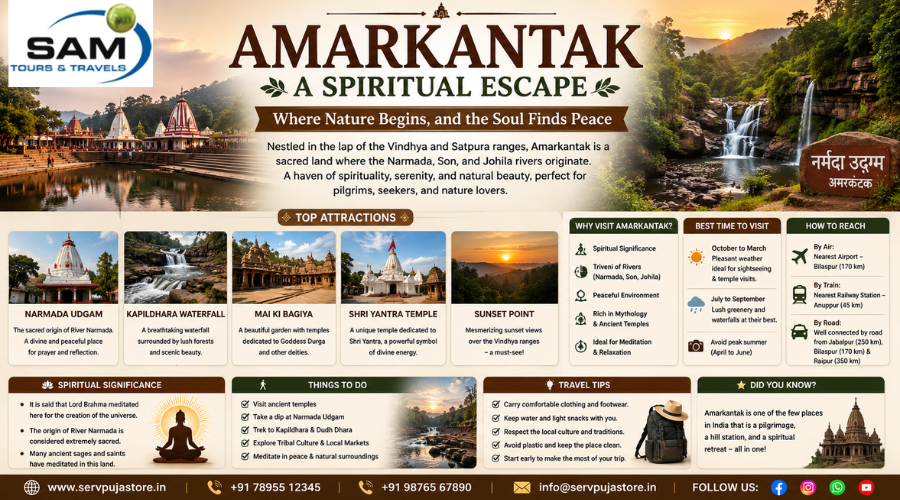 Amarkantak a Spiritual Escape  