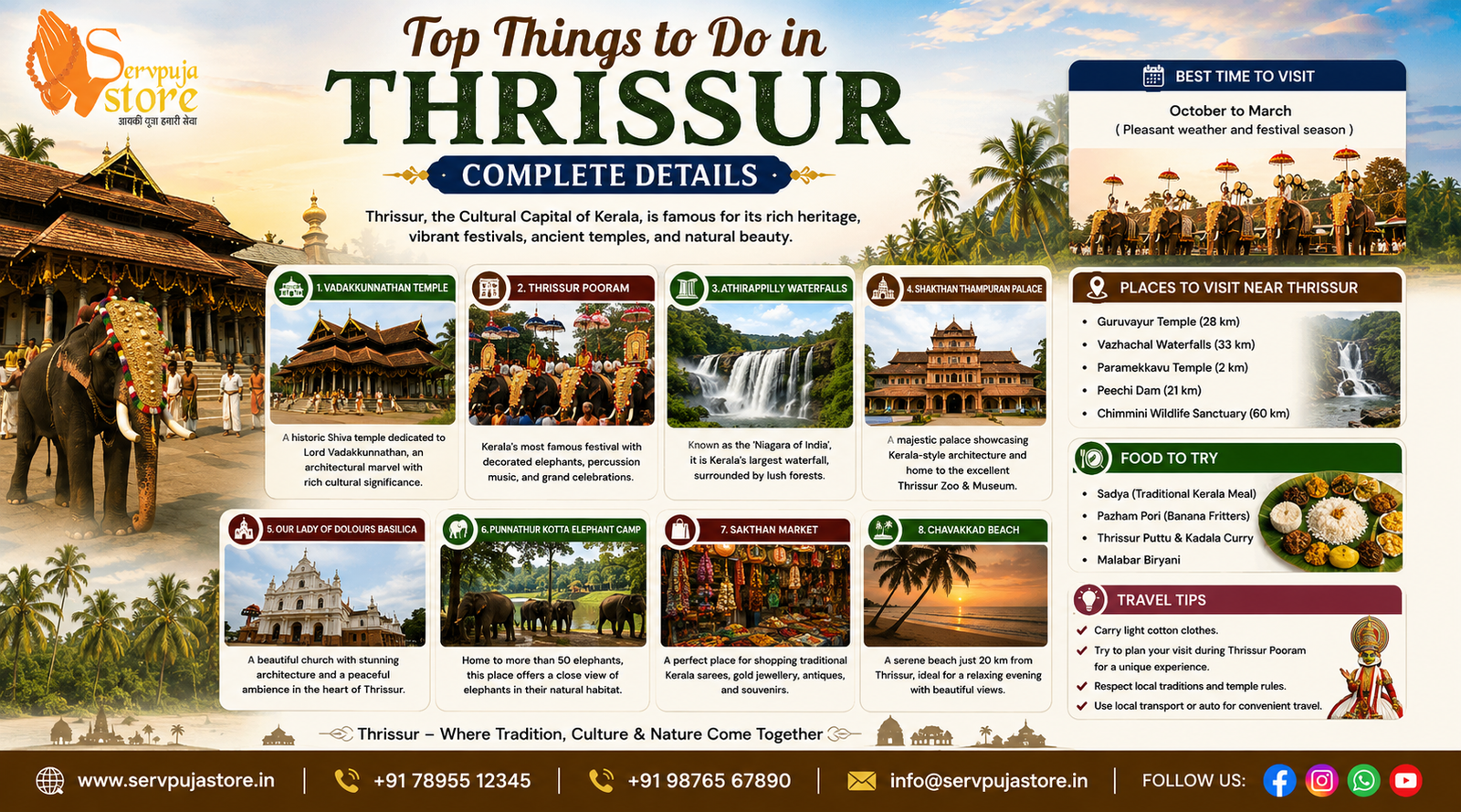 Top things to do in Thrissur Complete Details