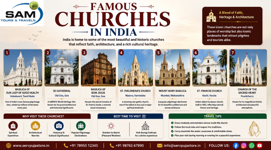 Famous Churches in India