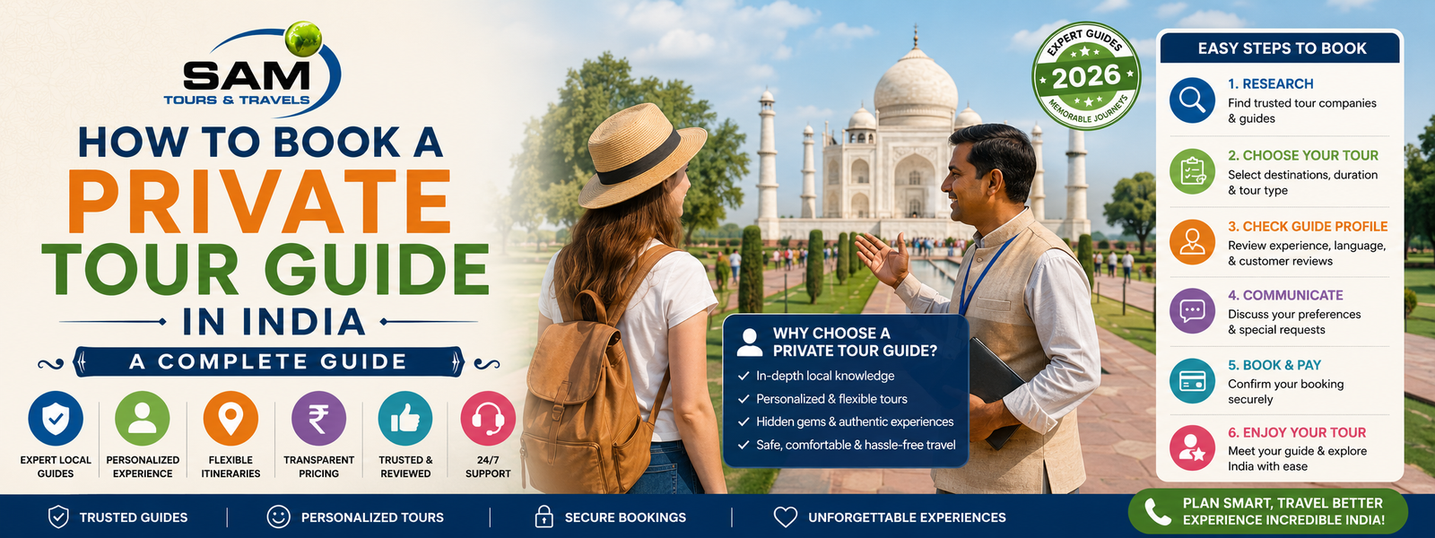 How to Book a Private Tour Guide in India: A Complete Guide