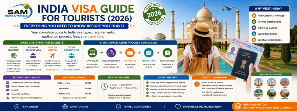 India Visa Guide for Tourists (2026): Everything You Need to Know Before You Travel