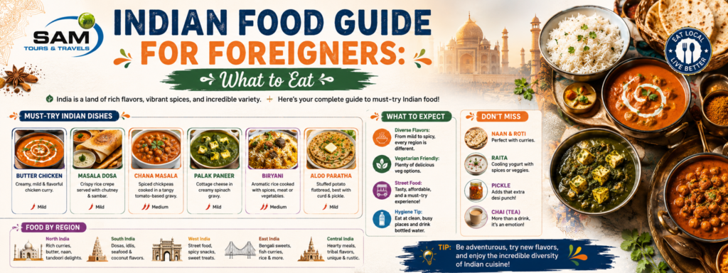 Indian Food Guide for Foreigners: What to Eat, What to Expect & Travel Tips