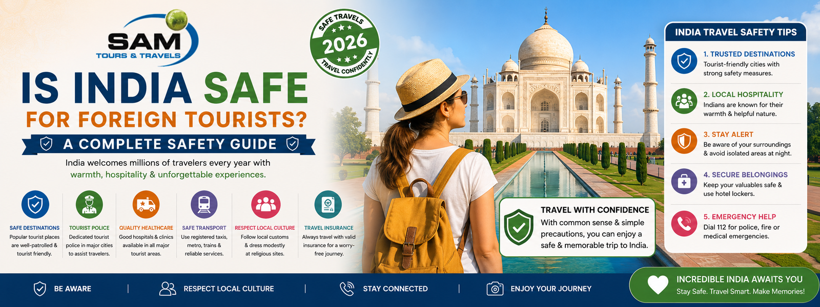 Is India Safe for Foreign Tourists? A Complete Safety Guide
