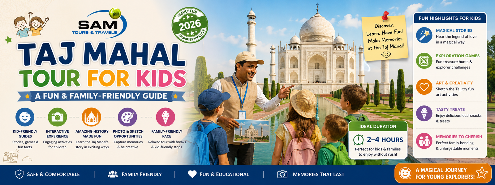 Taj Mahal Tour for Kids: A Fun & Family-Friendly Guide