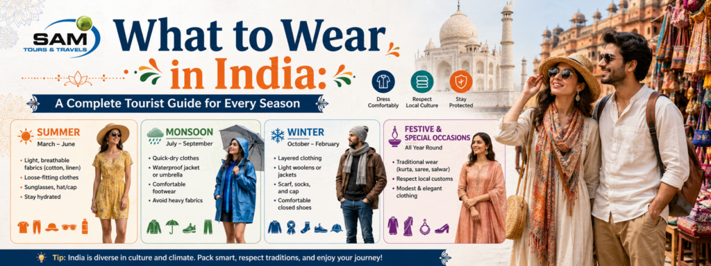What to Wear in India: A Complete Tourist Guide for Every Season