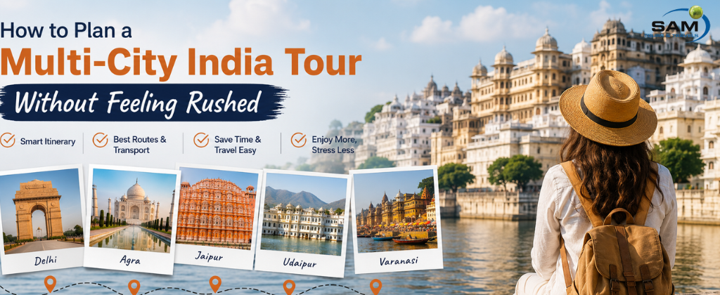How to Plan a Multi-City India Tour Without Feeling Rushed